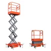 300kg Portable Push Around Battery Powered Electric Mini Scissor Lift