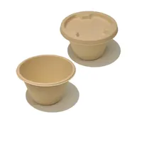 

17oz Bowl Alternative Natural Bamboo Fibers Sturdy Compostable Eco Friendly Environmental Round Disposable Bowls