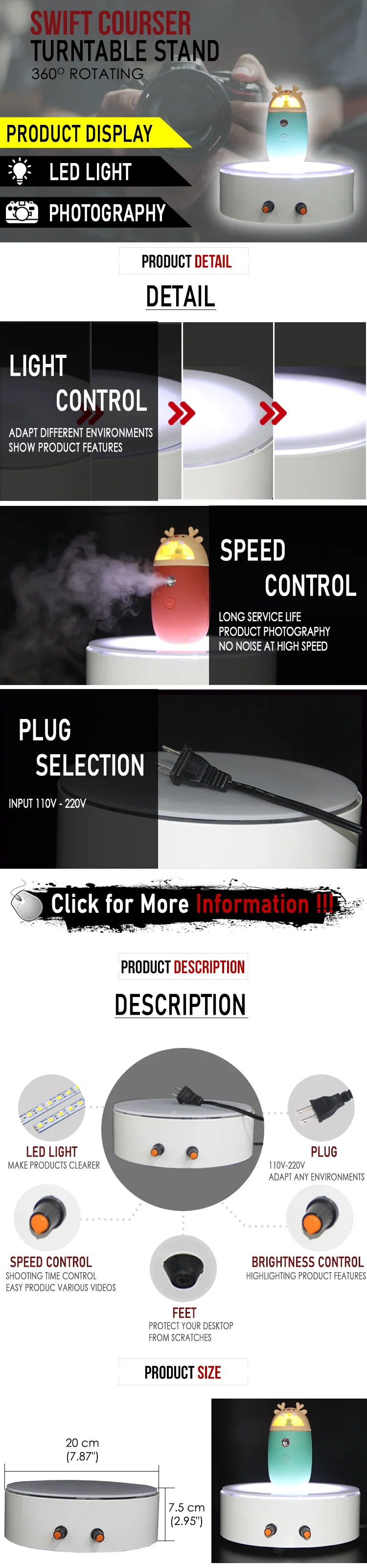 display motorised model rotating turntable stand for christmas tree