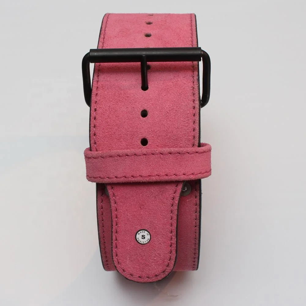 
GENUINE BLACK LEATHER WEIGHTLIFTING BELT OR POWERLIFTING BELT IN SINGLE PRONG STYLE AVAILABLE WITH CUSTOM LOGO FOR GIRLS 