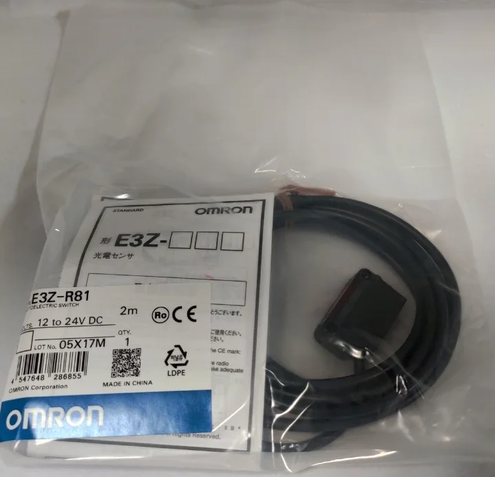 欧姆龙数字红外e3z T61反射光电传感器 Buy 欧姆龙 Omron E3z T61光电式漫反射通过梁式传感器 防水10m 15米