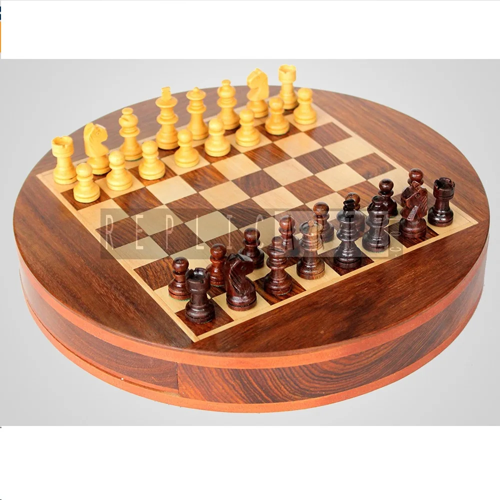 Wooden Handicrafts Wooden Chess Game Wooden Giant Chess Yard Board Game