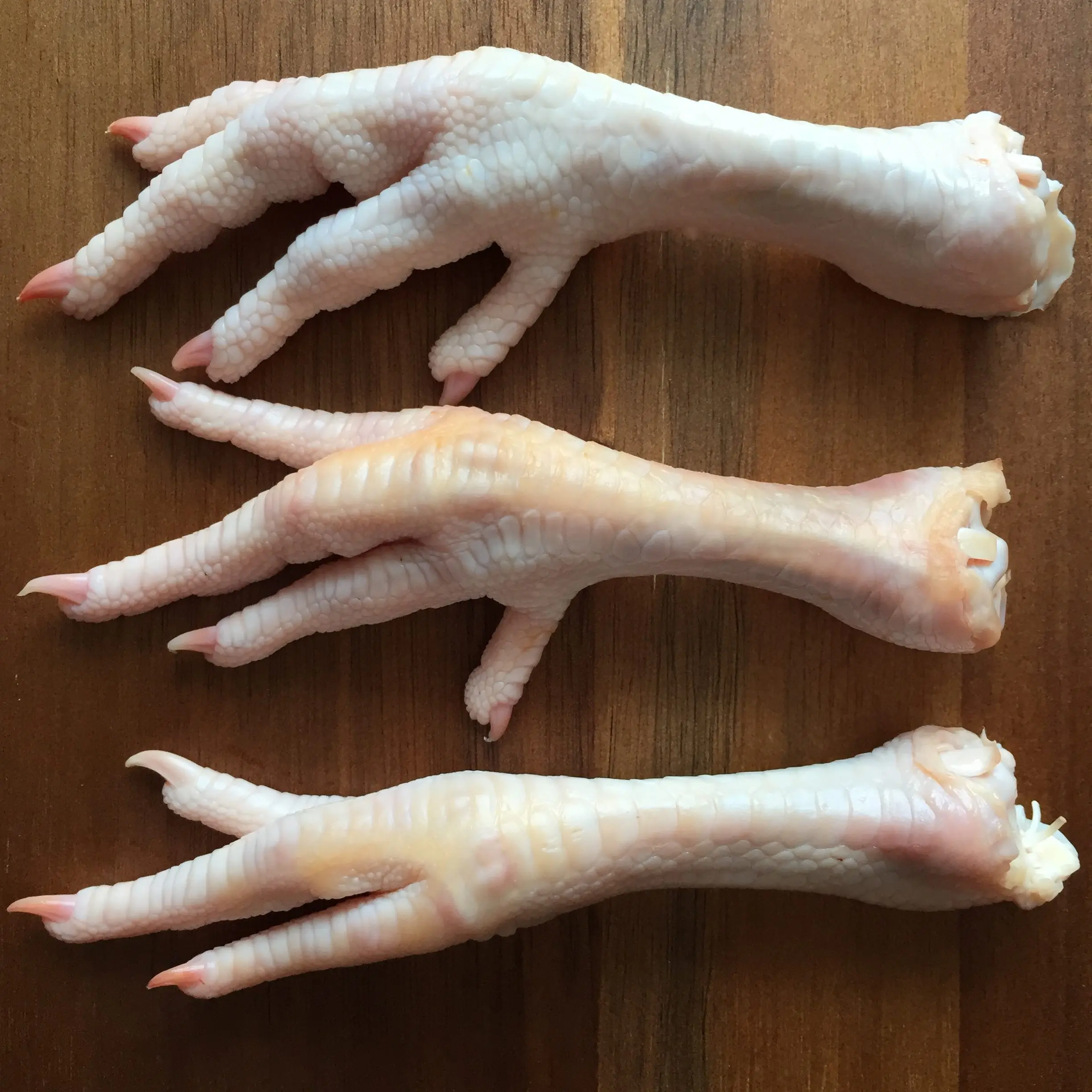 frozen chicken feet