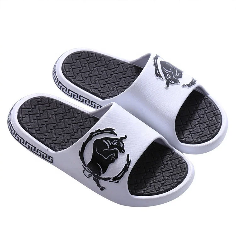 

Indoor Slippers Soft PVC Summer Shoes Woman Men Home Sandals Anti-slip Female Lovers Massage Bathroom Slipper, Customized color