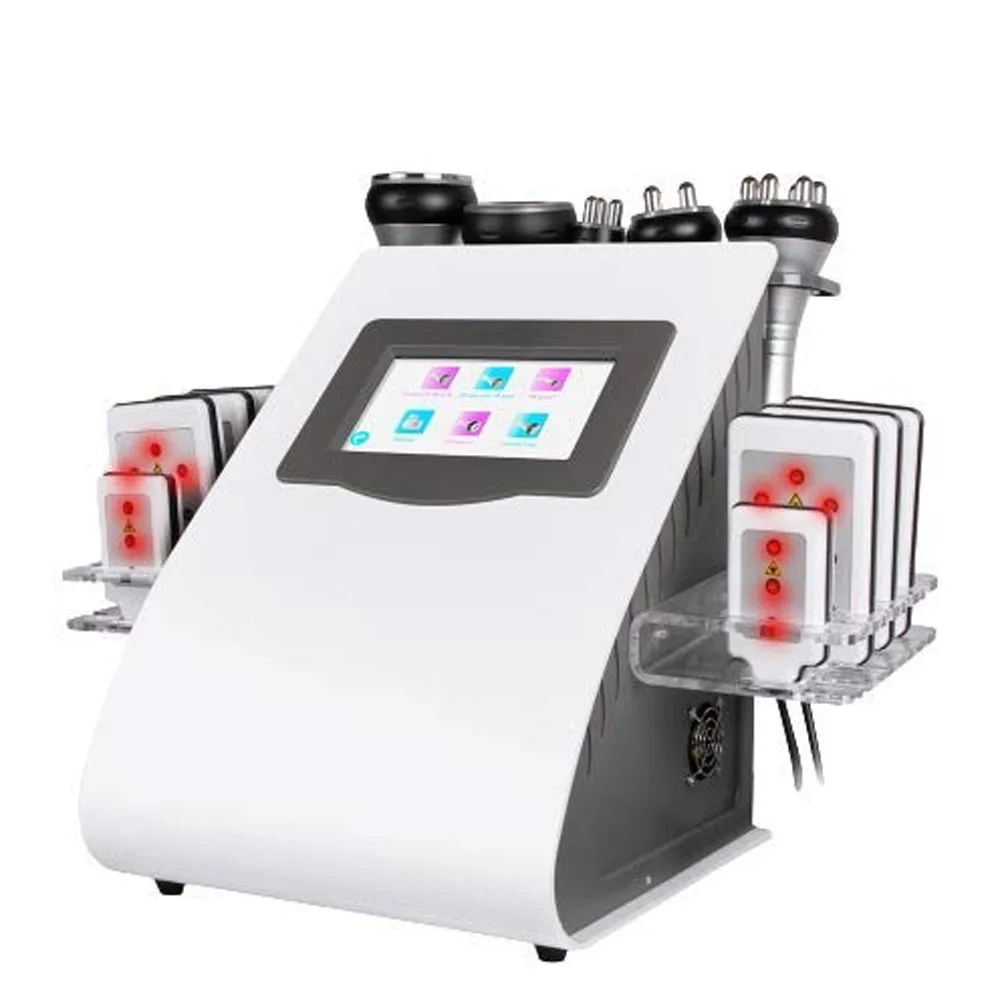 

YanYi Portable RF 6 in 1 Vacuum Cavitation System Lipo Laser 40KZ Slim Weight Loss beauty Machine Slimming Machine