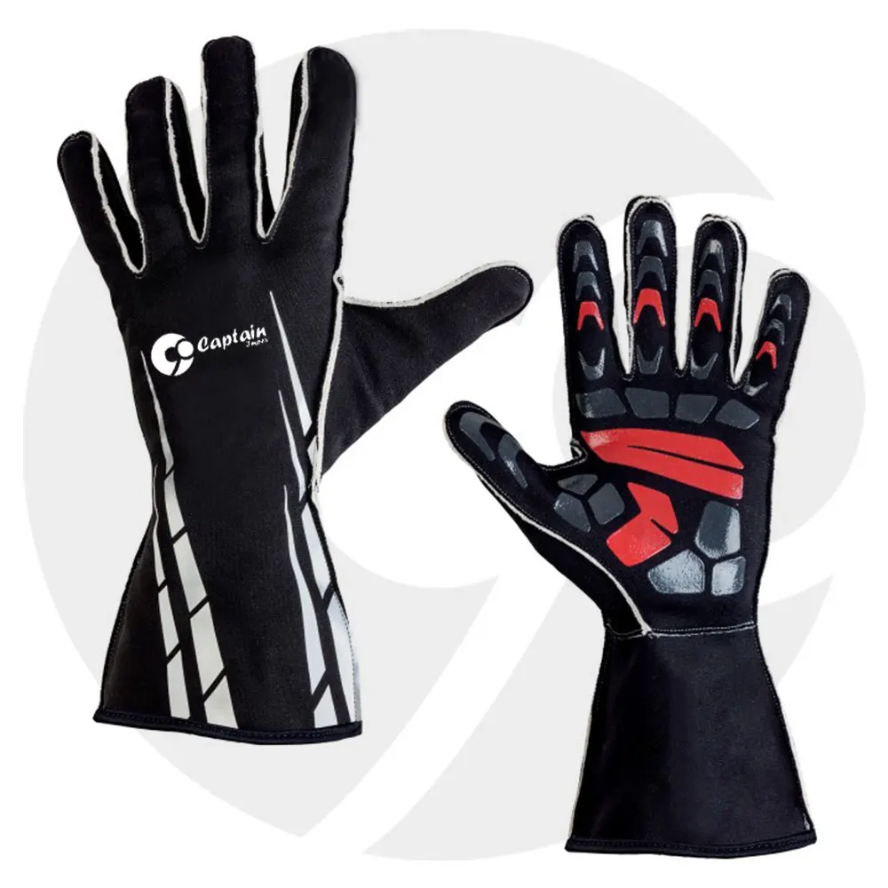 
Long Cow Split Cuff Heavy Duty GO Kart Racing Gloves GO Kart Racing Gloves In Different Size 