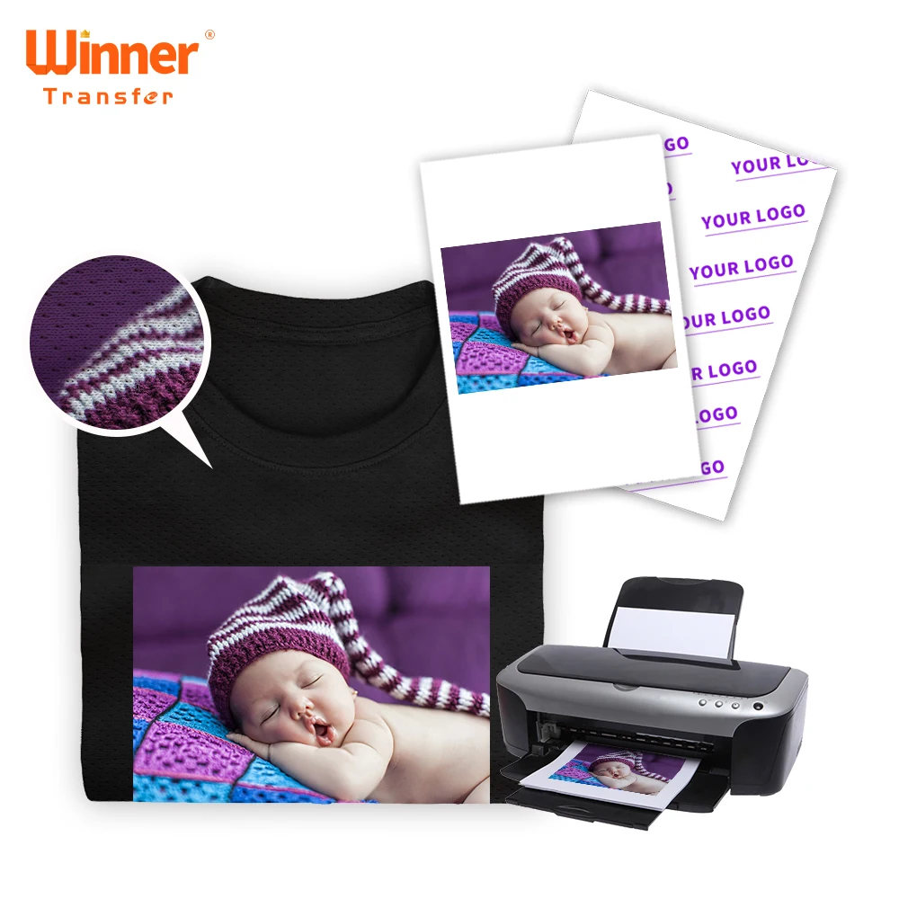 

Winner Transfer Ready to ship 11 x 17 Inches multi-function opaque forever heat transfer paper for inkjet pinters