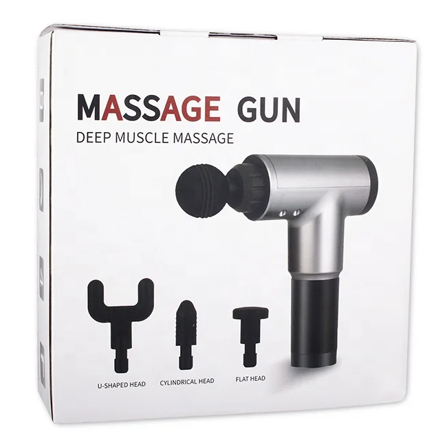 
Fascia Gun Massage Muscle Relaxation Body Deep Relief Sore Massager Gun 