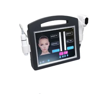 
2020 4D hifu+ultrasound Radar line V-max face lifting 2 in 1 hifu machine 