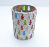 Indian made new design glass mosaic candle votive or tealight holder