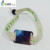 LBD Fabric/Woven RFID PVC NFC RFID Wristband for entertainment Manufacturer
