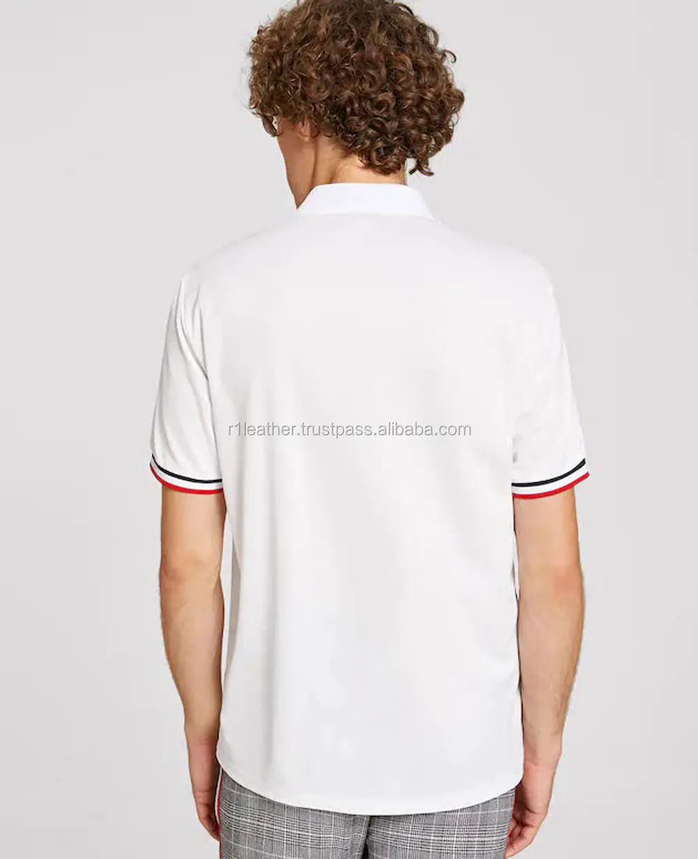 polo jacket uniform white