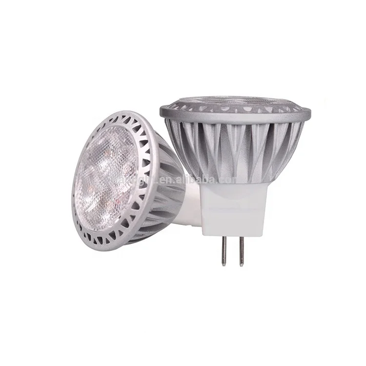 35mm diameter 30degree gu4 mr11 12v 120v led lights spot bulb 2w 3w 4w pure white