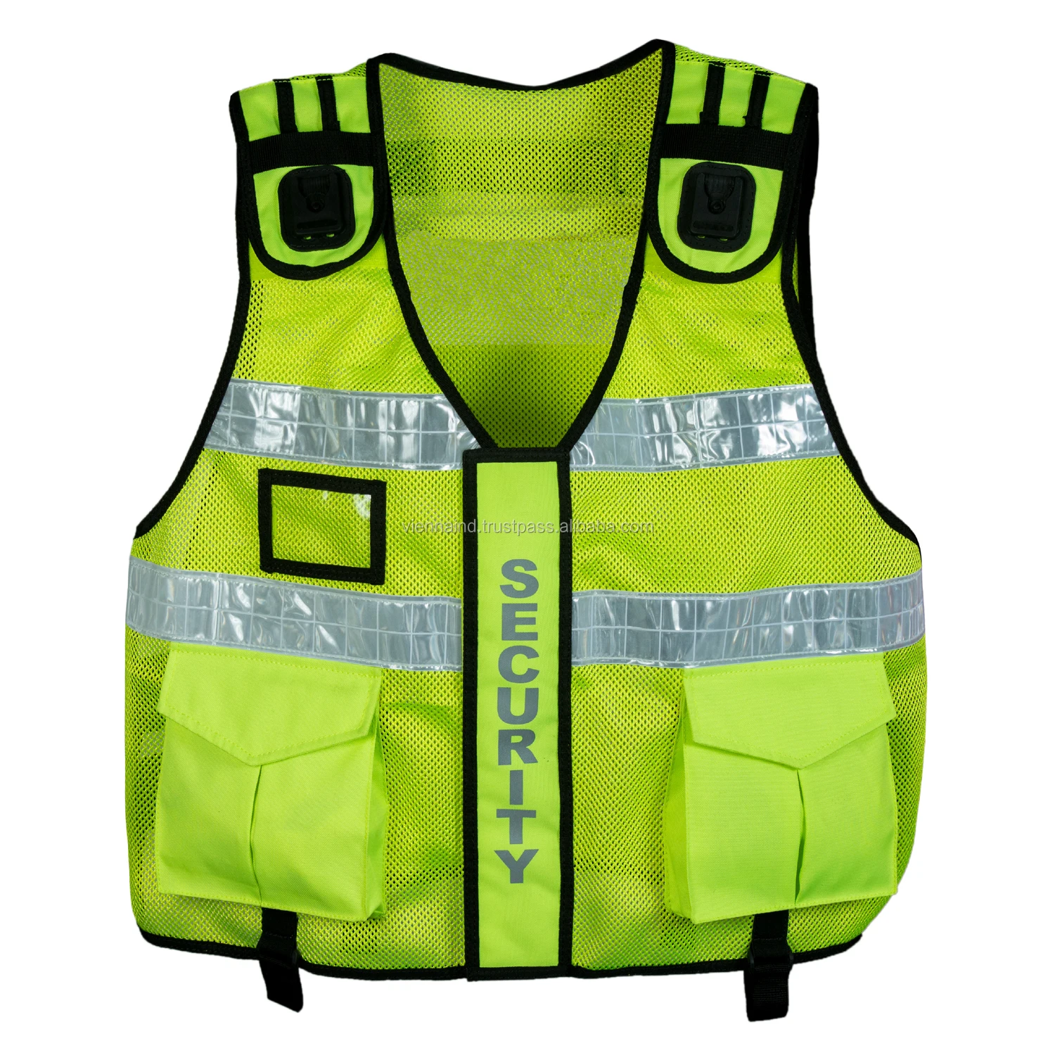 High Visibility Tactical Vest Hi Viz Reflective Safety Vest Police High