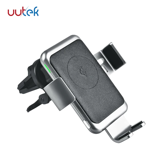 

UUTEK The latest smart car phone holder automatic induction touch wireless 15W charger C18