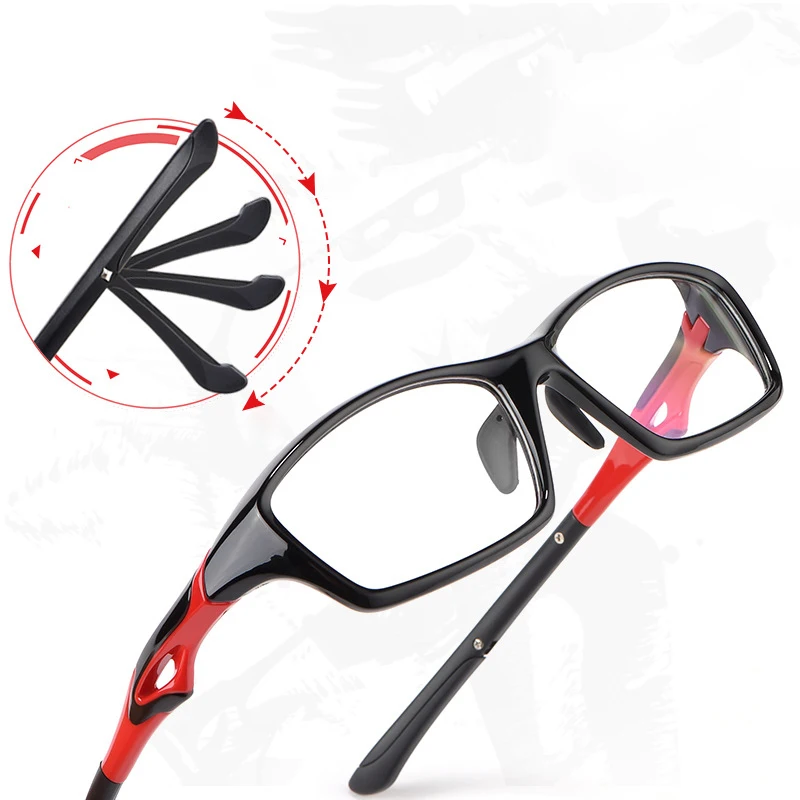 

PG0360 Ear Hook Design Sports Optical Frames Anti Slip Eyeglasses Frame Basketball Goggles