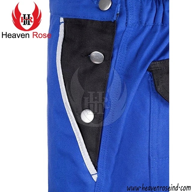 Men Heavy Duty Plumbers Work Bib And Blue Brace Overalls Mechanic Men Winter Working Overall
