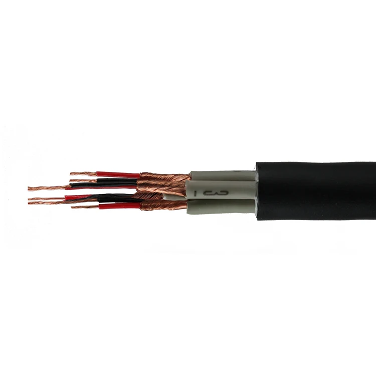 
Taiwan Manufacturer 4 Core 10mm Multi Core Audio Cable 