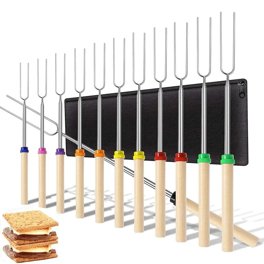 

32 inch Telescopic Marshmallow Roasting Sticks Marshmallow Roasting sticks set