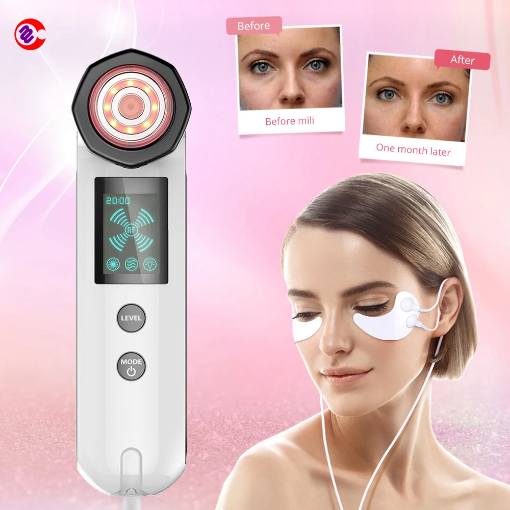 

Hot Sell Magic Eye Bag Remove Rf Lifting Machine Portable Ce Remove Wrinkles Radio Frequency Skin Tightening Home Use NM-SN6SP
