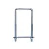 Taiwan high quality silver steel square u bolt